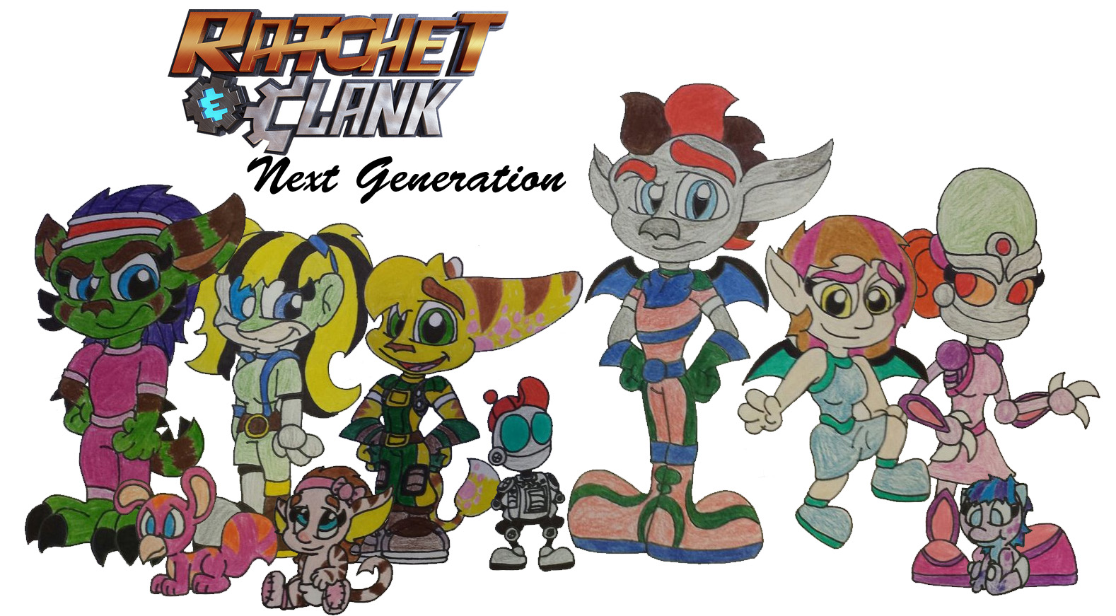 Ratchet and Clank PS2 Alt. Skin by FuntimeShadowFreddy on DeviantArt