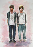 Nakamaru Yuichi and Kamenashi Kazuya by Greenday49