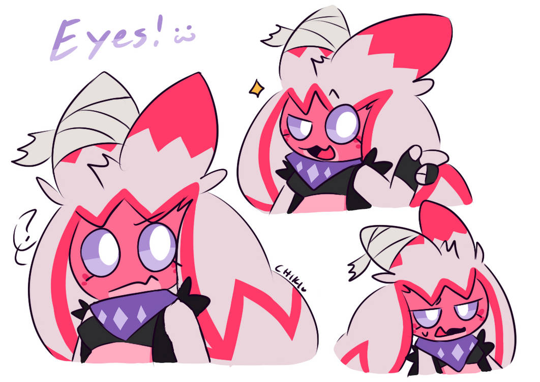 Roxy with normal eyes by chikidoodlez on DeviantArt