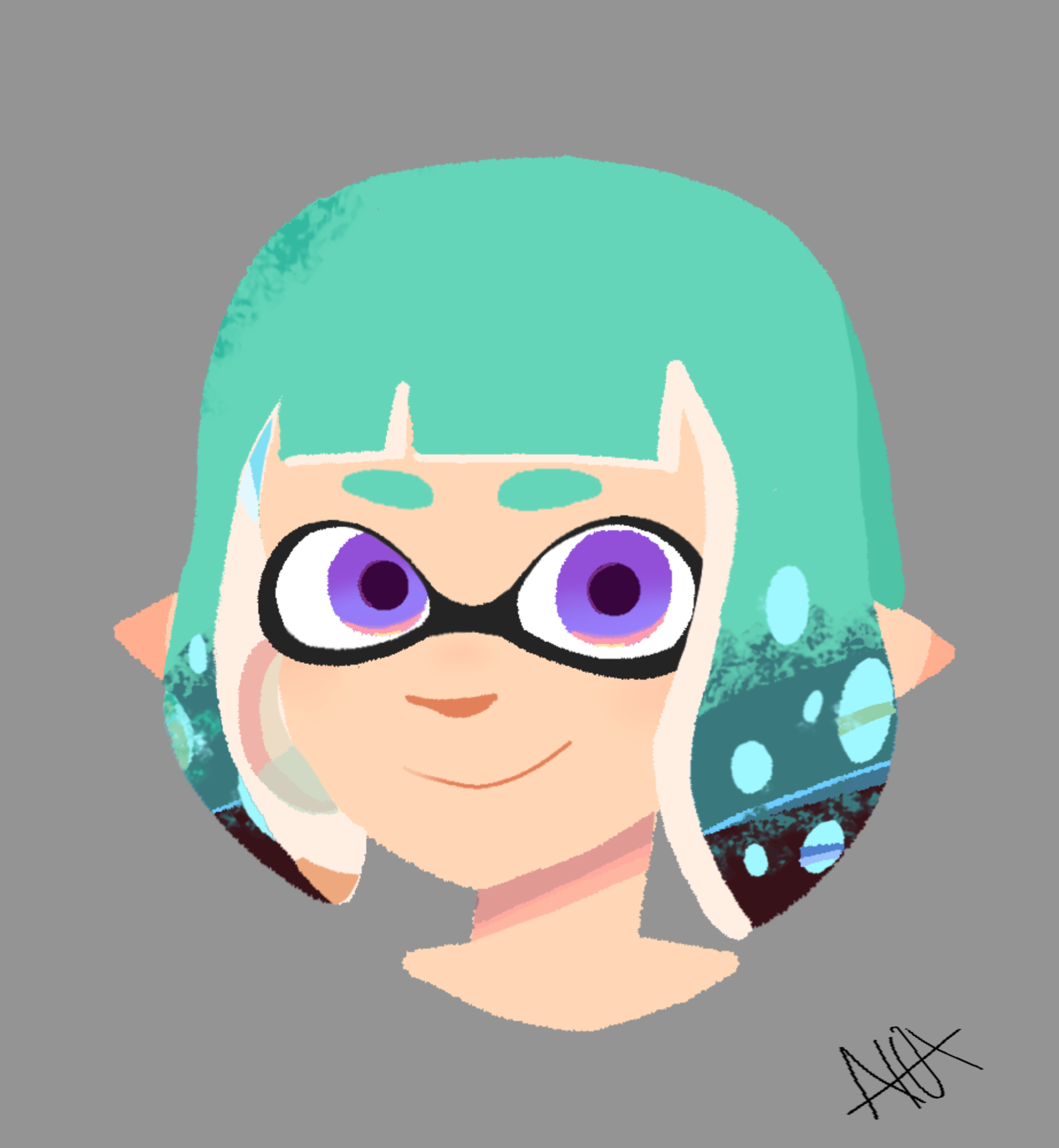 Splatoon Style Texture attempted splatoon style teehee by noxinafullbox on DeviantArt
