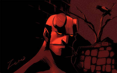 Hellboy warmup