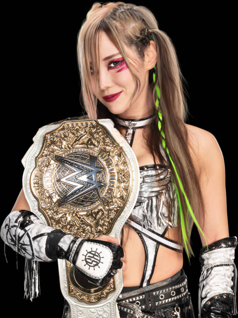 Sane W Kairi sane wwe women's World Championship render by RenderzGalore on ...