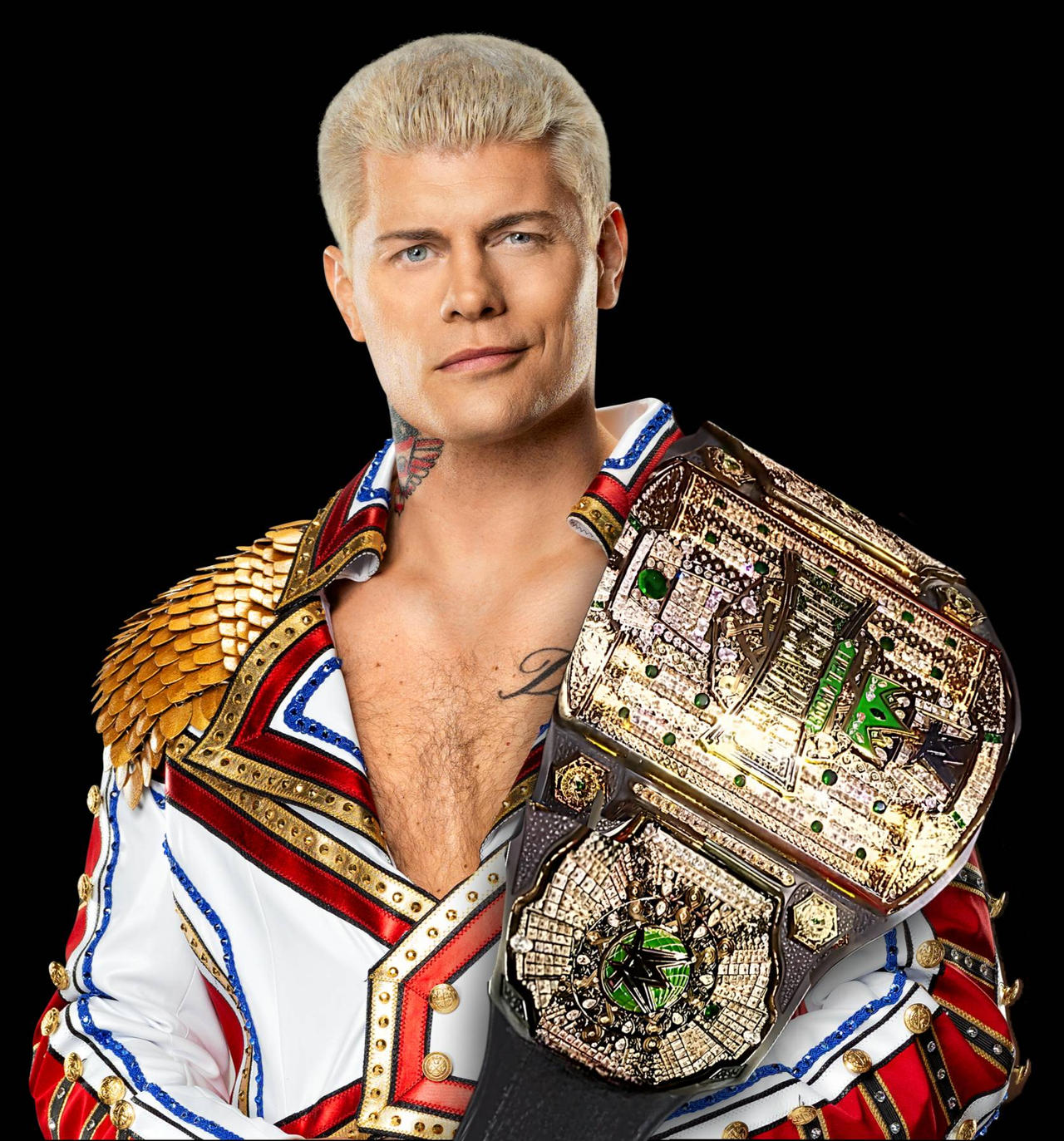 Codey Rodes Crown Cody Rhodes wwe crown jewel champion render by RenderzGalore on DeviantArt