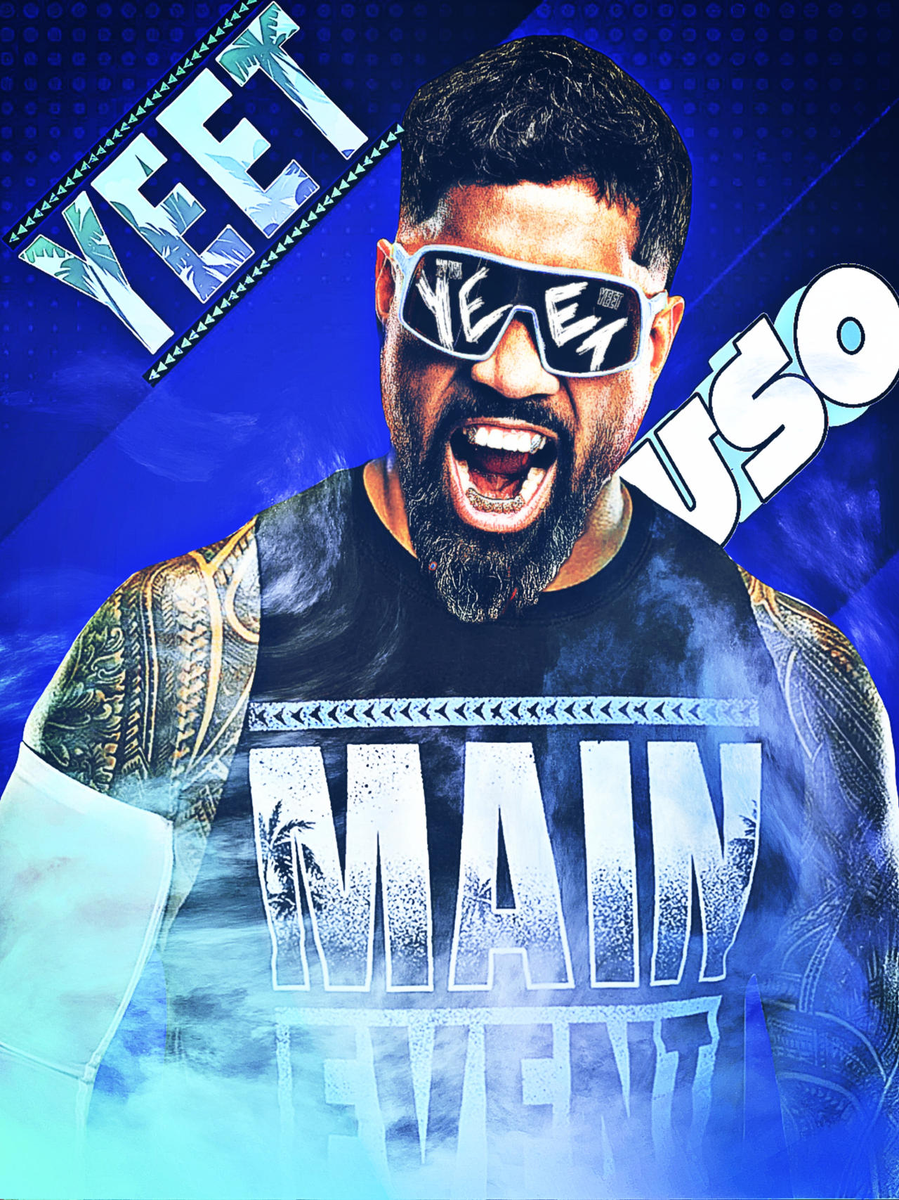 Jey uso edit by RenderzGalore on DeviantArt