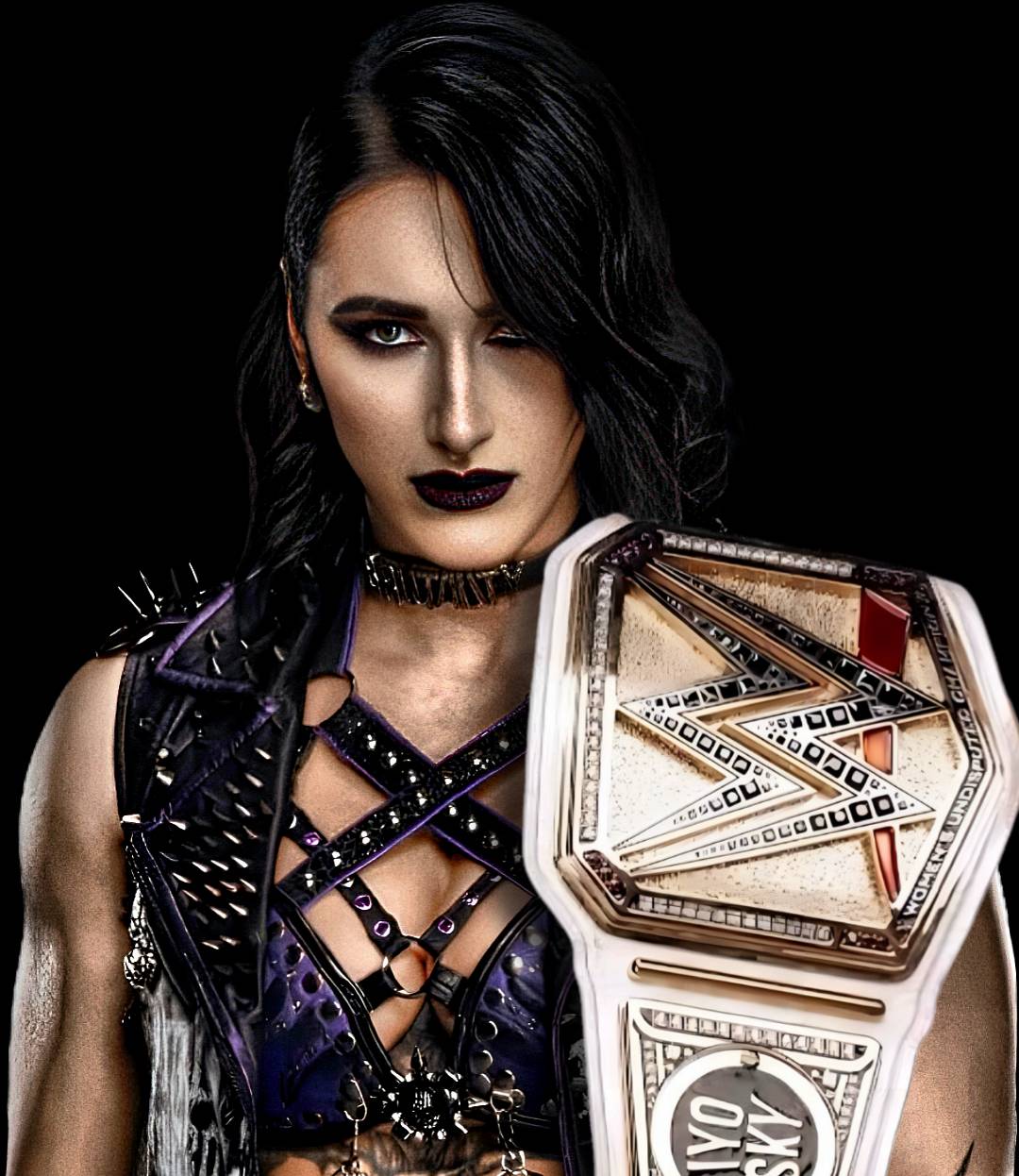 Wwe Svg Rhea Ripley Rhea Ripley women's wwe champion render by RenderzGalore on DeviantArt