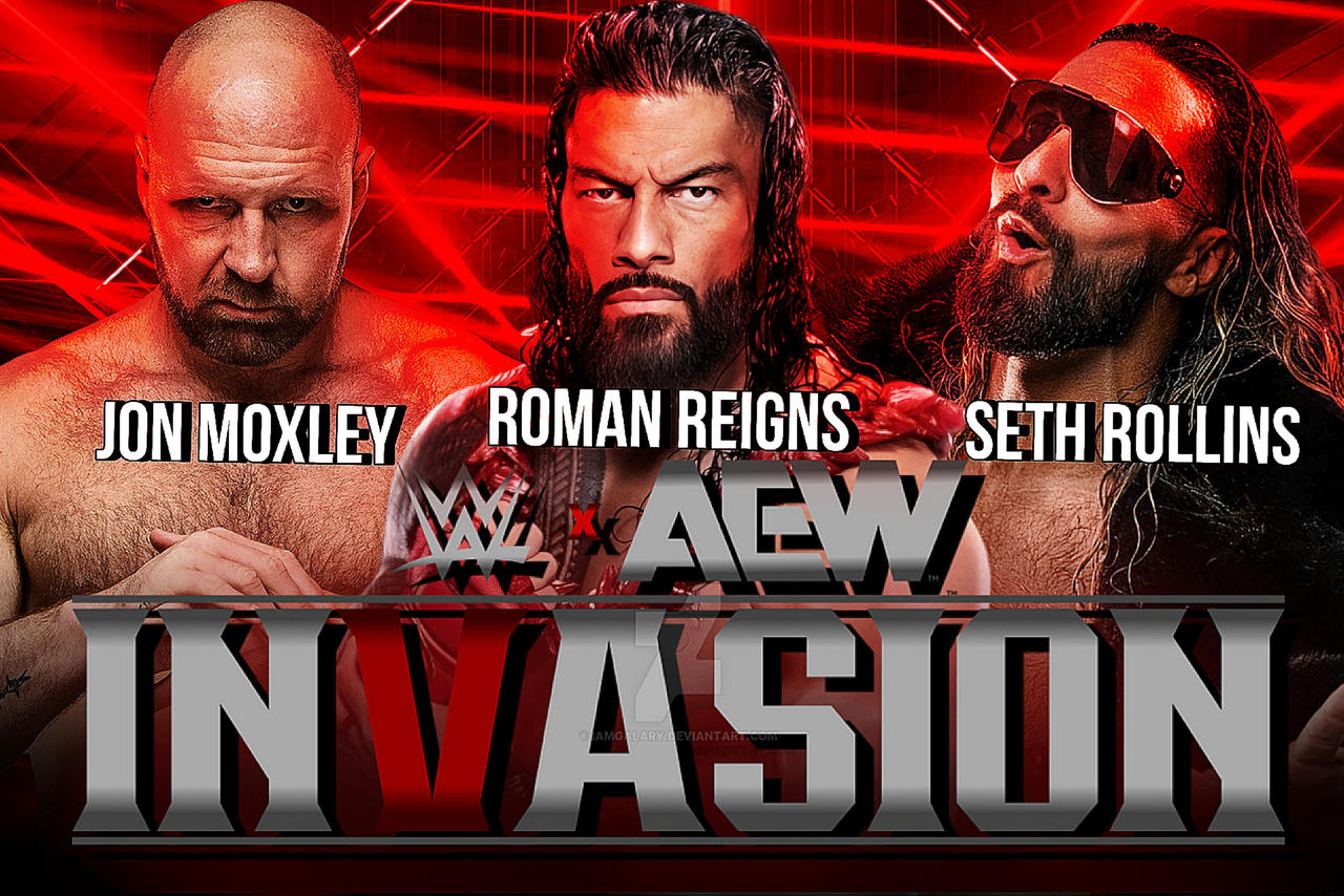 WWE X AEW Invasion Custom Graphic by RenderzGalore on DeviantArt