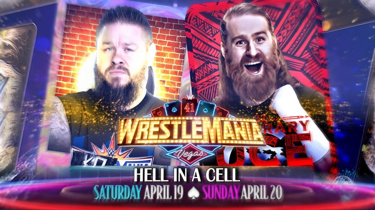 Wrestlemania 41 Custom Match card Graphic by RenderzGalore on DeviantArt