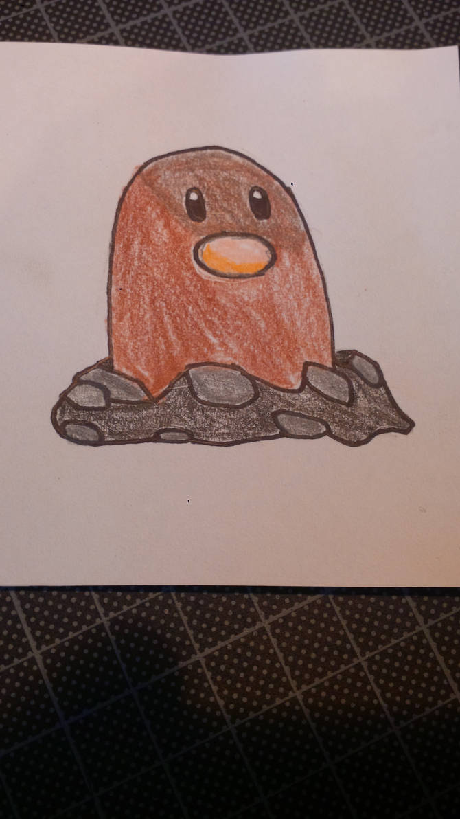 Line Drawing Diglet Diglett by Quickiler on DeviantArt