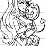 ::(Crackship) Bendy x Monika::