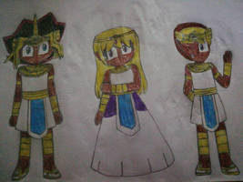 Akhenaten, Neftis, Abayomi (What if)