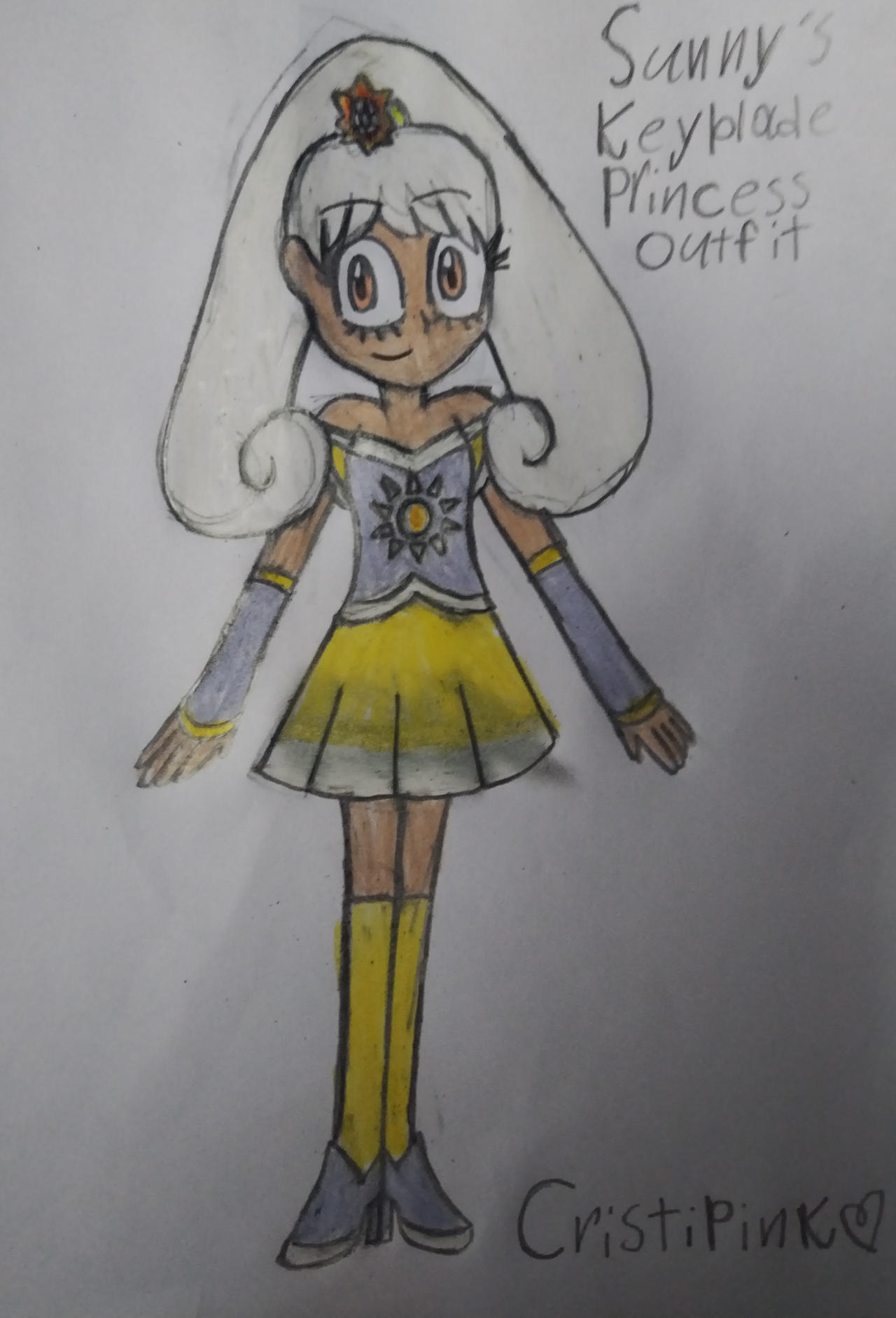 Sunny's Keyblade Princess outfit