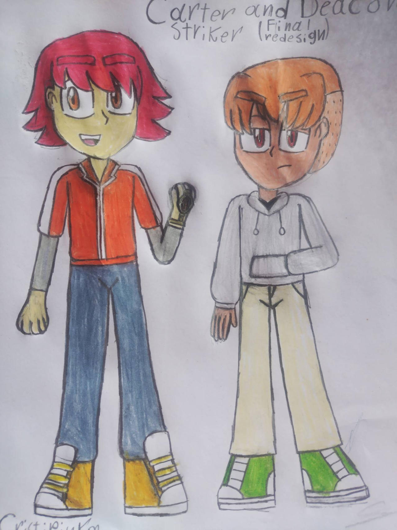 Carter And Deacon Striker (Final Redesign)