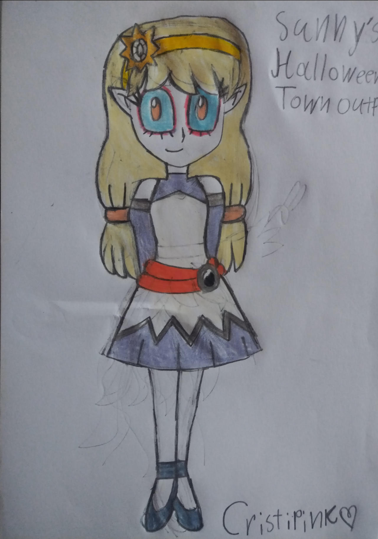 Sunny's Halloween Town outfit