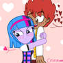 Twinkle Star hugging Brandon (Remake)