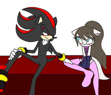 Shadow and Jeanne sitting together