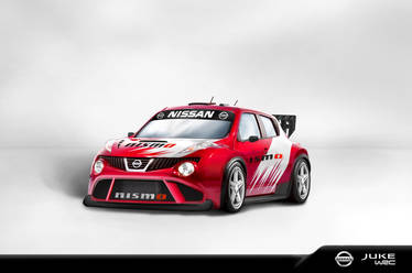 Nissan Juke WRC white BG