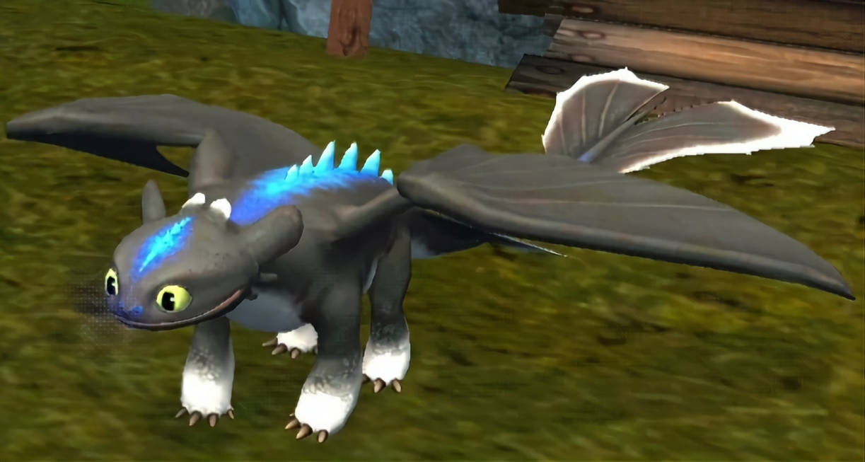 Alpha Night Light Ruffrunner (School Of Dragons) by witchpixe on DeviantArt