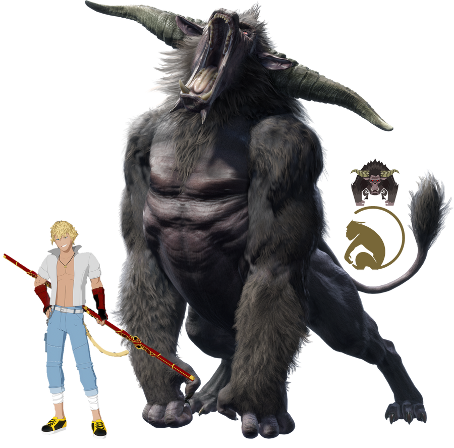 Monster Huntress Rajang by yaelvaladezluna on DeviantArt