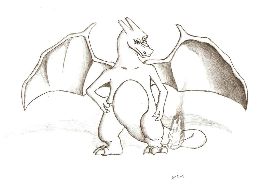 Charizard Writing Charizard by KAMantis on DeviantArt