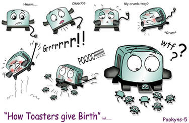 Toaster birth....