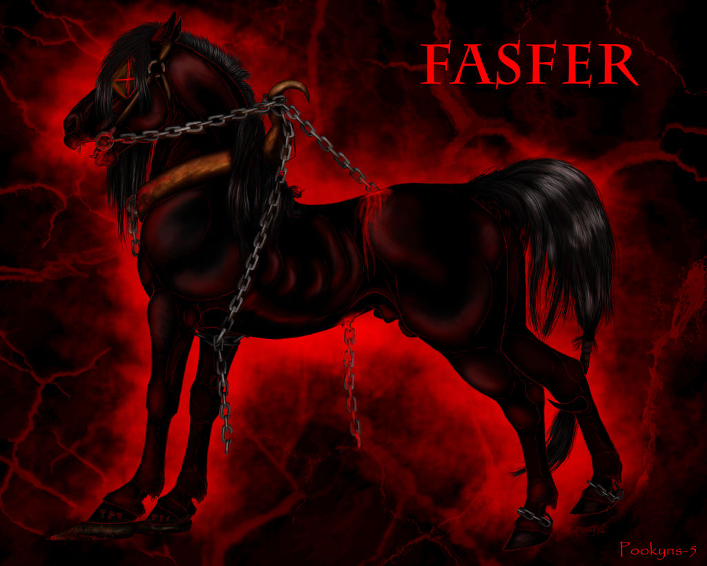 Fasfer demon horse by pookyhorse on DeviantArt