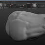 battlecry's head in 3D WIP 2