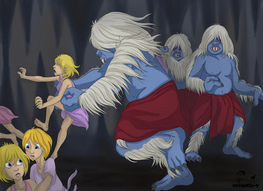 Morlocks Deviantart Of Morlocks and Eloi by pookyhorse on DeviantArt
