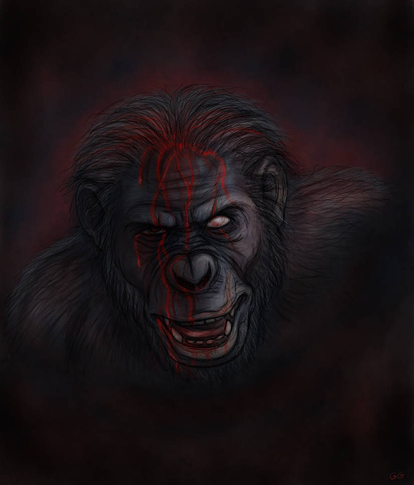 Ape not kill ape by pookyhorse on DeviantArt