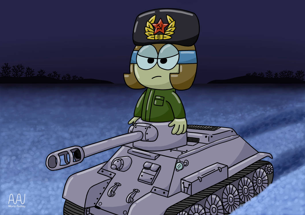Russian Dendy in a mini tank by AudreyNumtums on DeviantArt