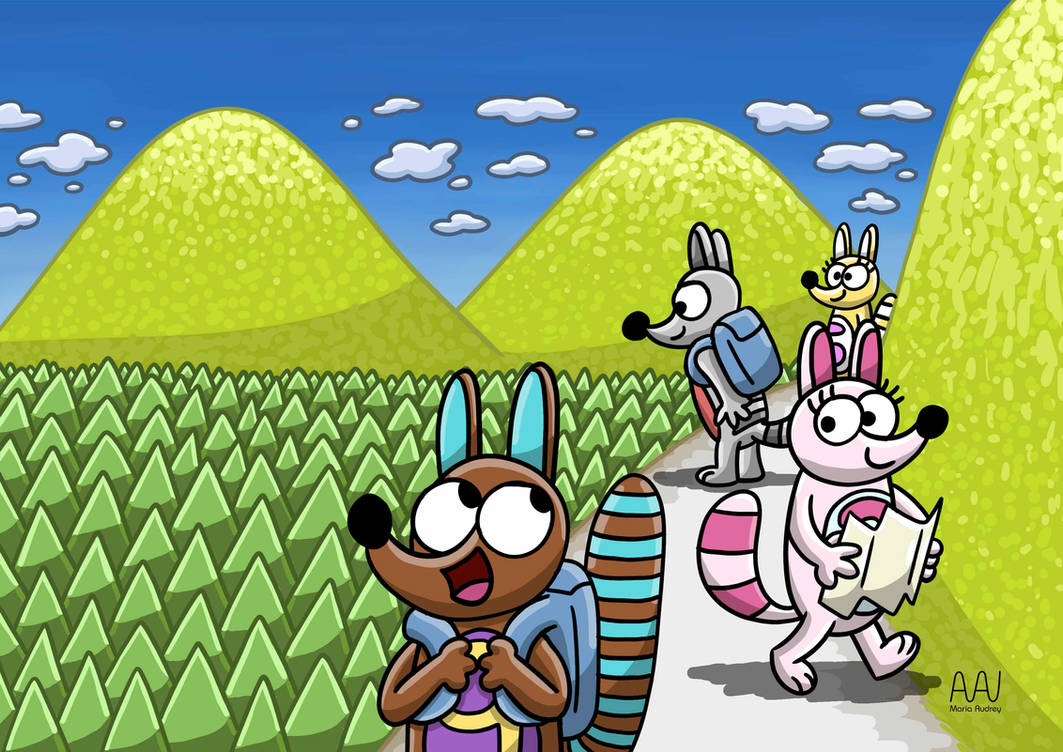 Numtums Go Hiking by AudreyNumtums on DeviantArt