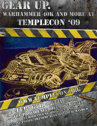 TempleCon Warhammer 40K Poster