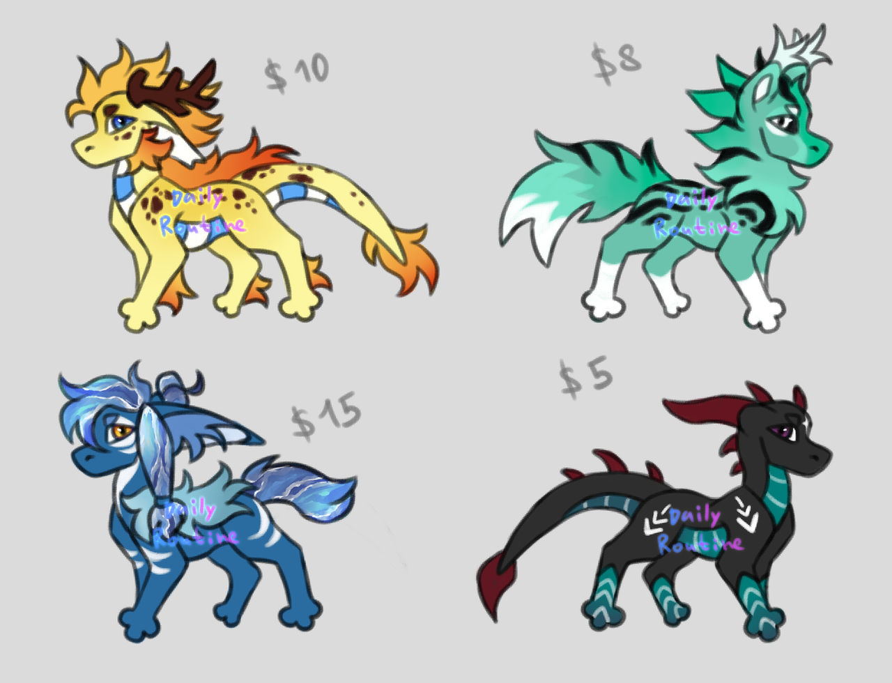 Daily Routine Chibi Chibi Adopts by DailyRoutine23 on DeviantArt