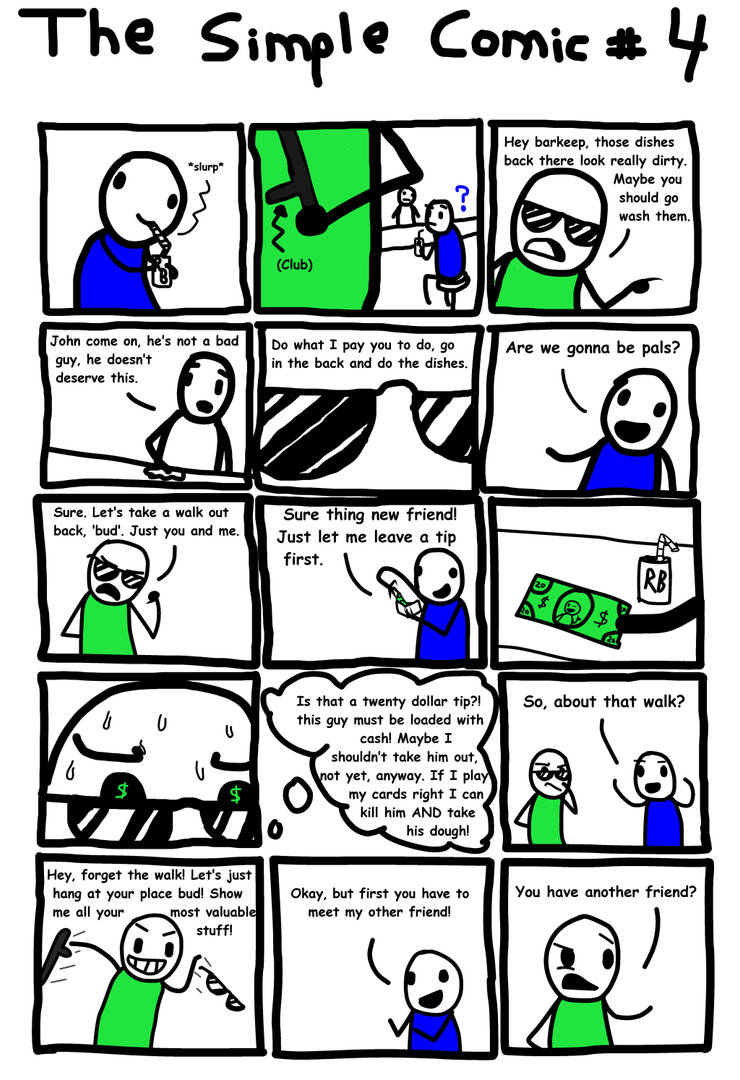 Simple Comic Life The Simple Comic - #4 by LavenderComics on DeviantArt