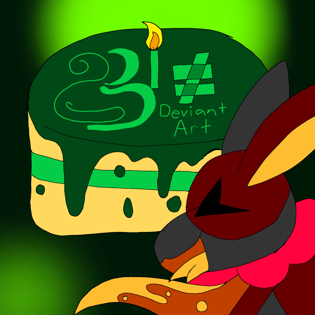 HAPPY 23 DEVIANTART! by AlphaTheWolf05 on DeviantArt