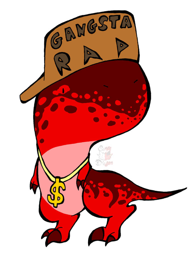Gangsta Raptor by SampleDragon on DeviantArt