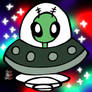 Chibi UFO Alien