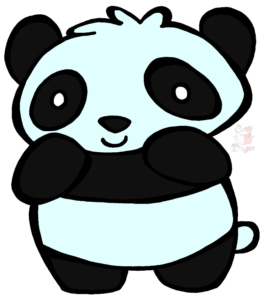 Kawaii chibi cute panda | Sticker