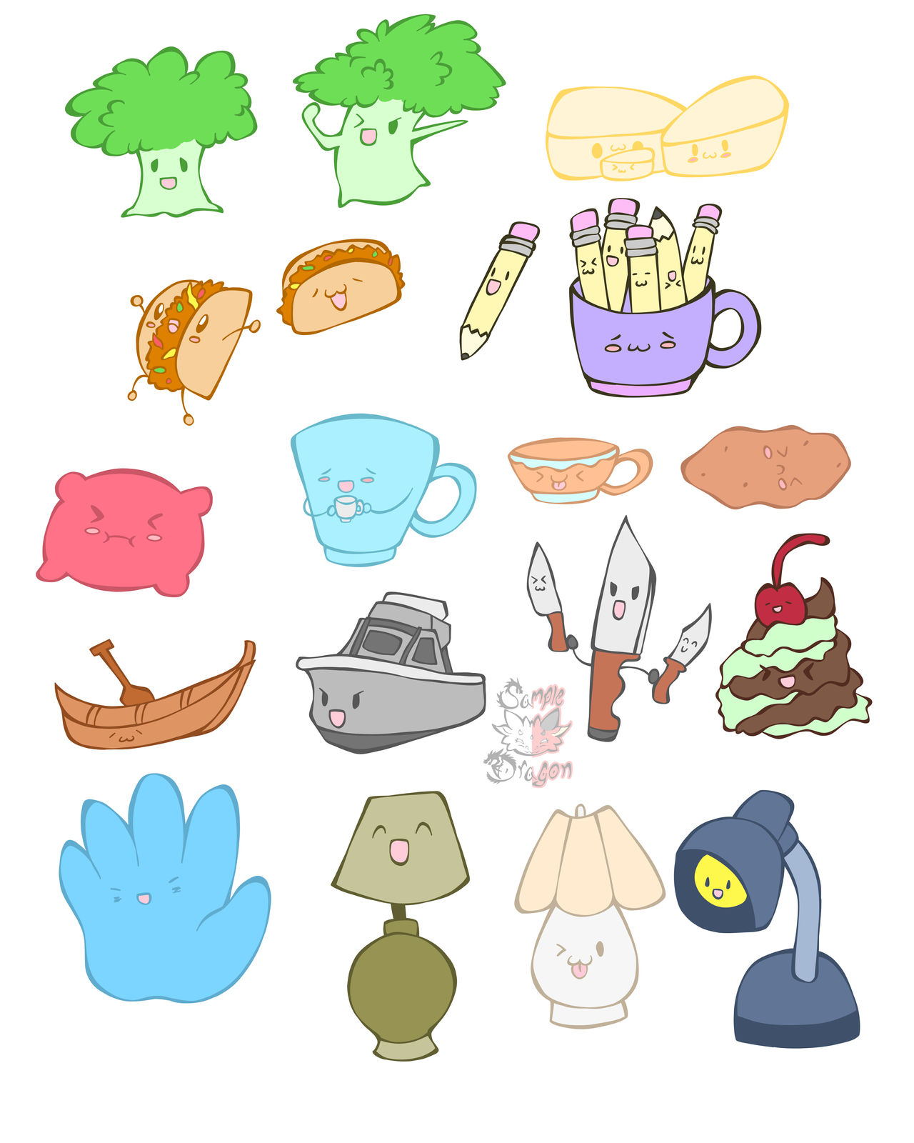 Chibi Objects Page Free2Use By SampleDragon On DeviantArt chibi-objects-page-free2use-by-sampledragon-on-deviantart