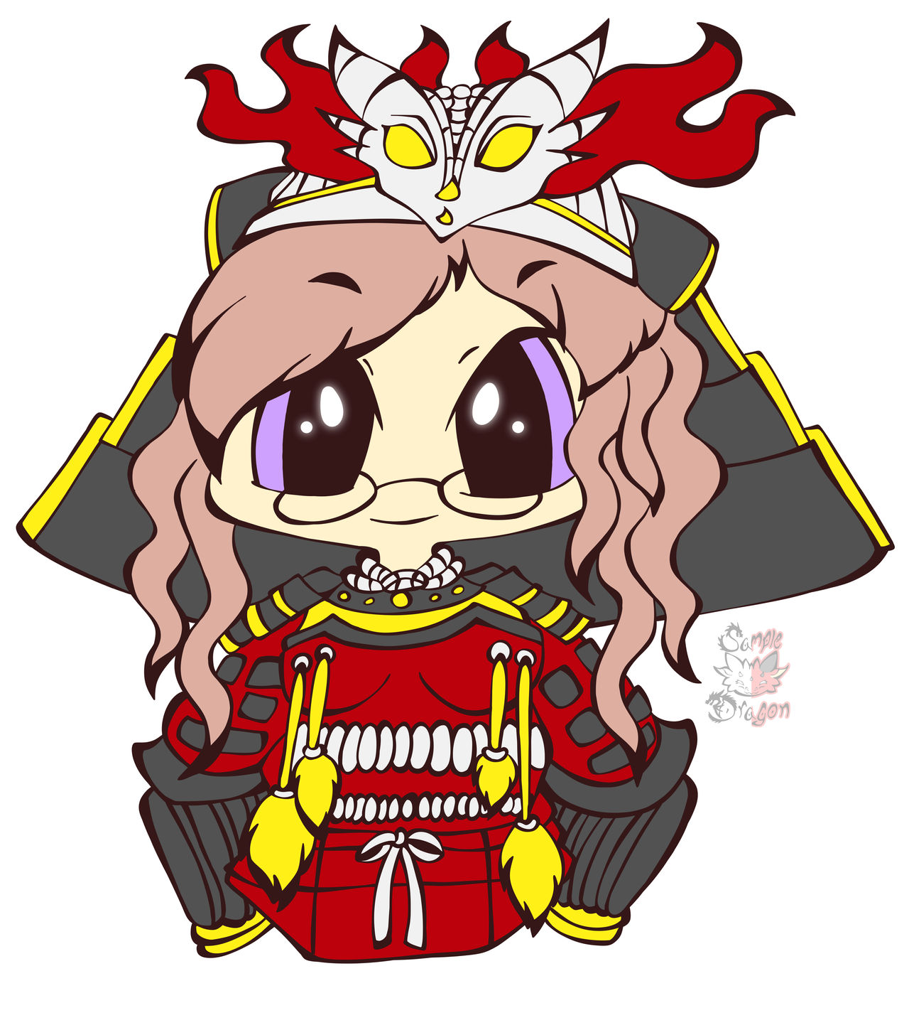 Chibi Samurai Girl Free2Use by SampleDragon on DeviantArt