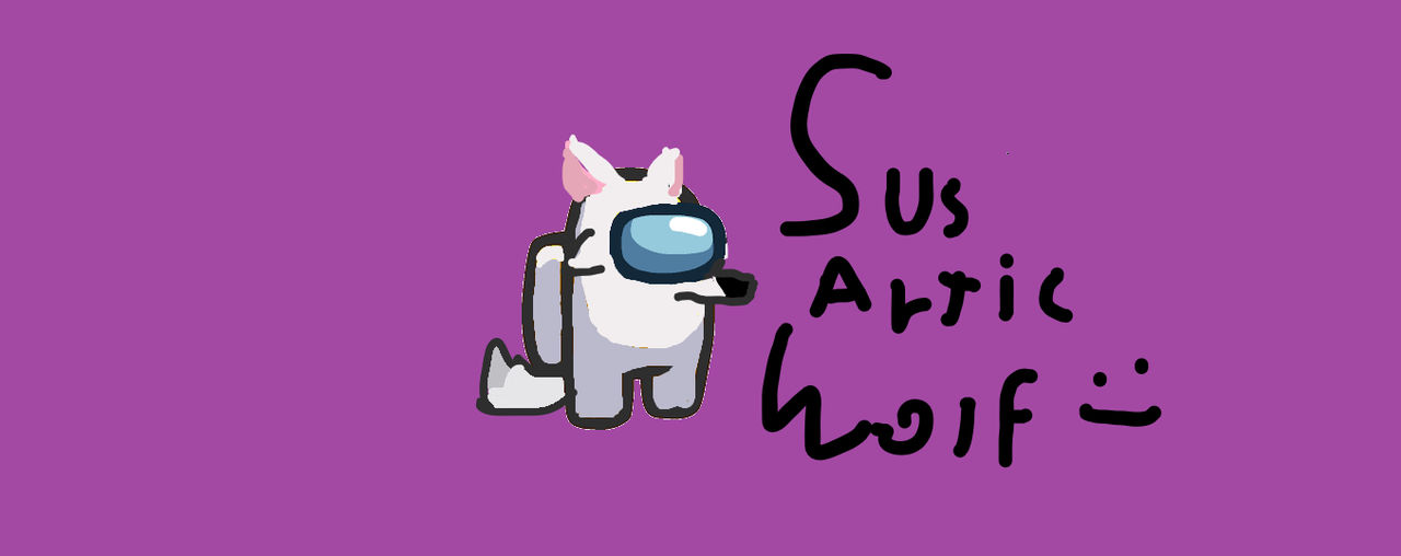 sus artic wolf by thehusky23 on DeviantArt