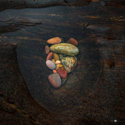 stones on the water I