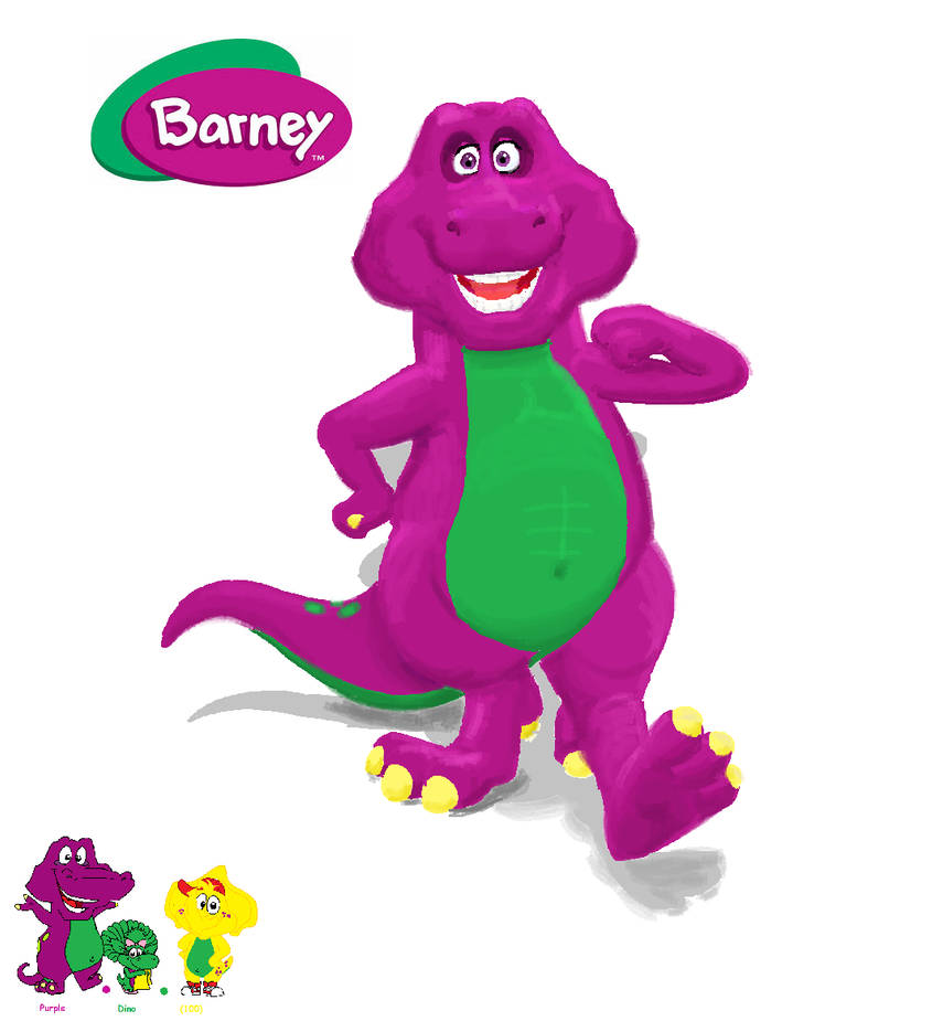 Realistic Barney by PurpleDino100 on DeviantArt