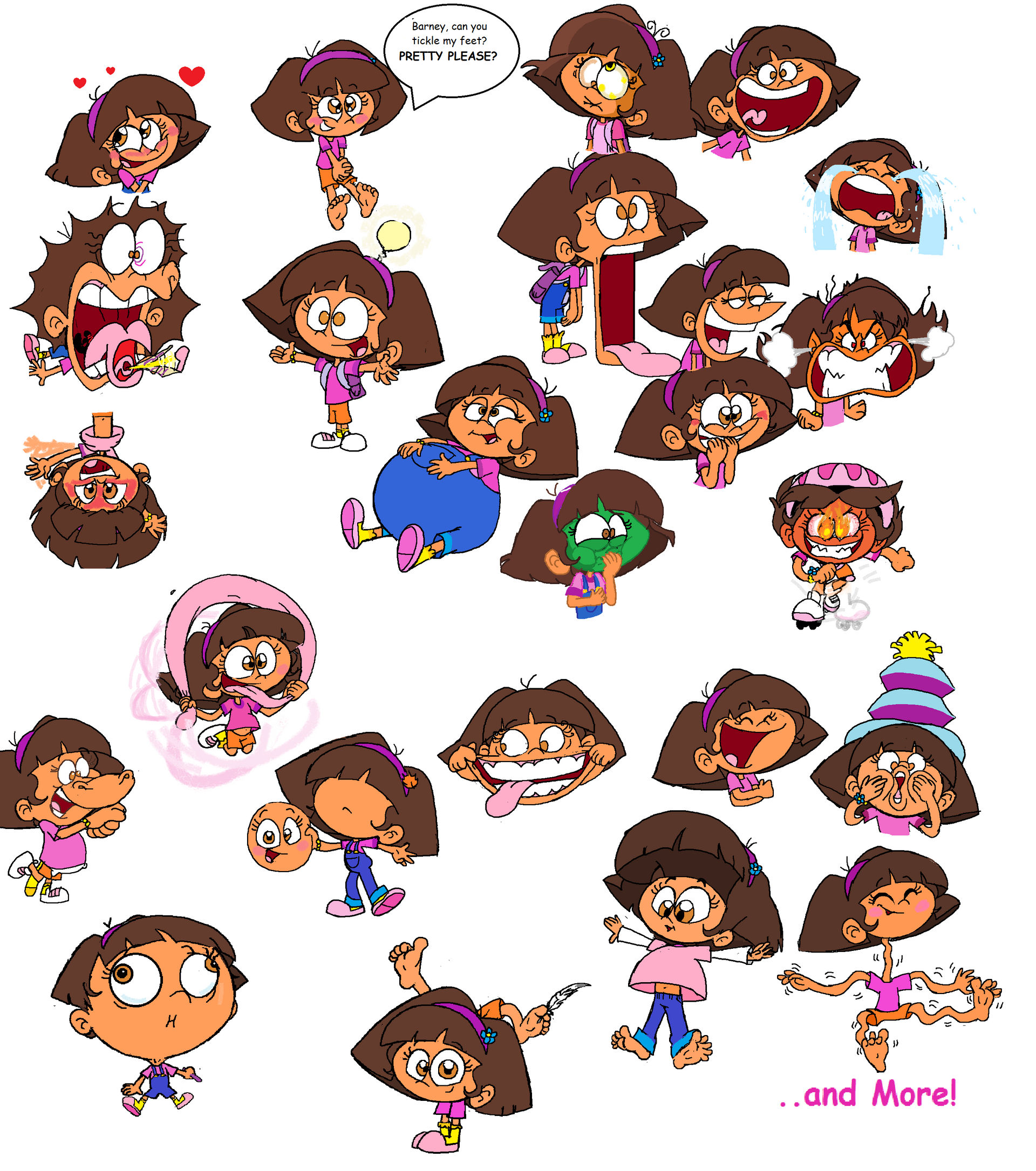 Ugly Dora Haircut Dora Weird Faces