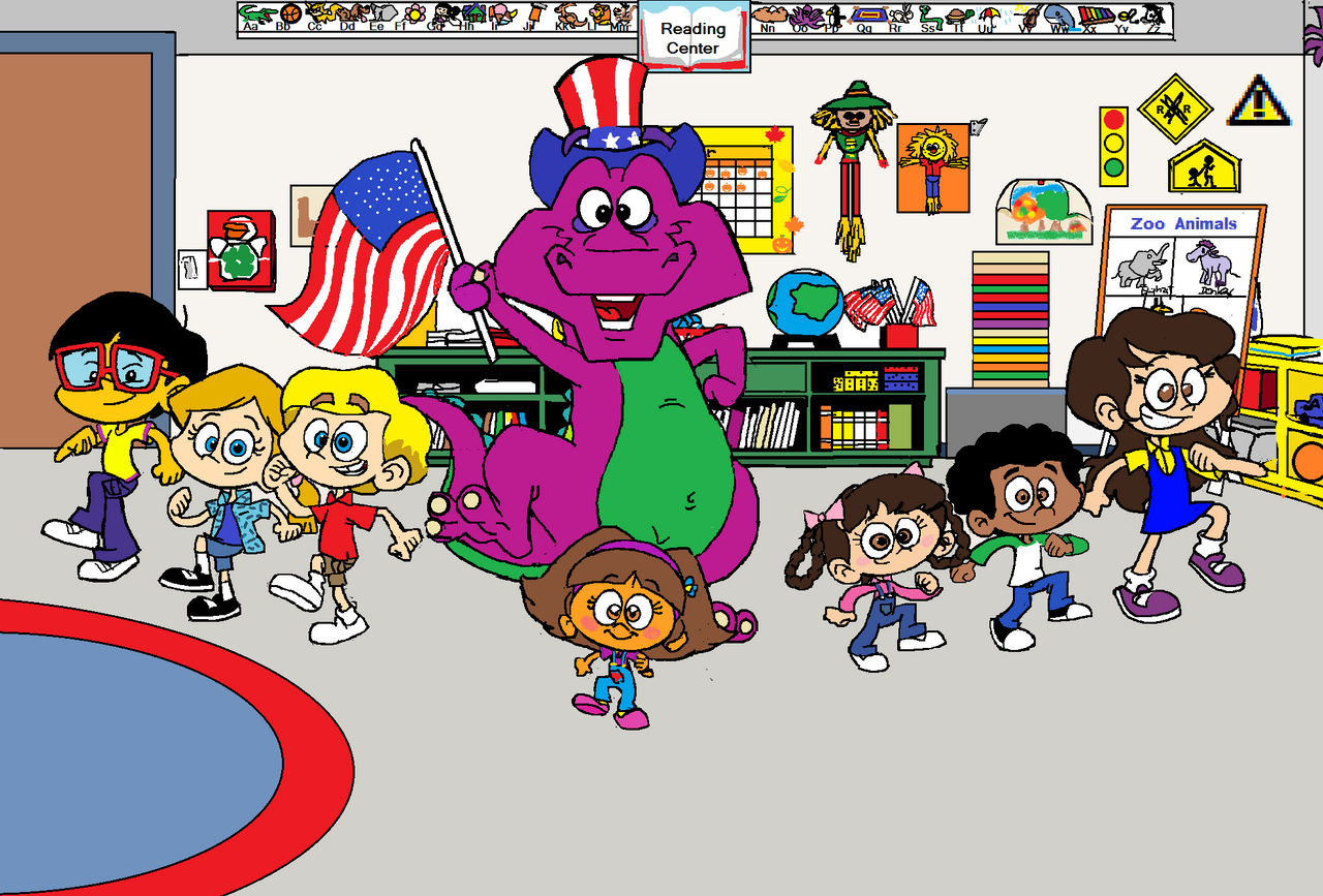 Barney And The Backyard Gang Barney Goes To School ...