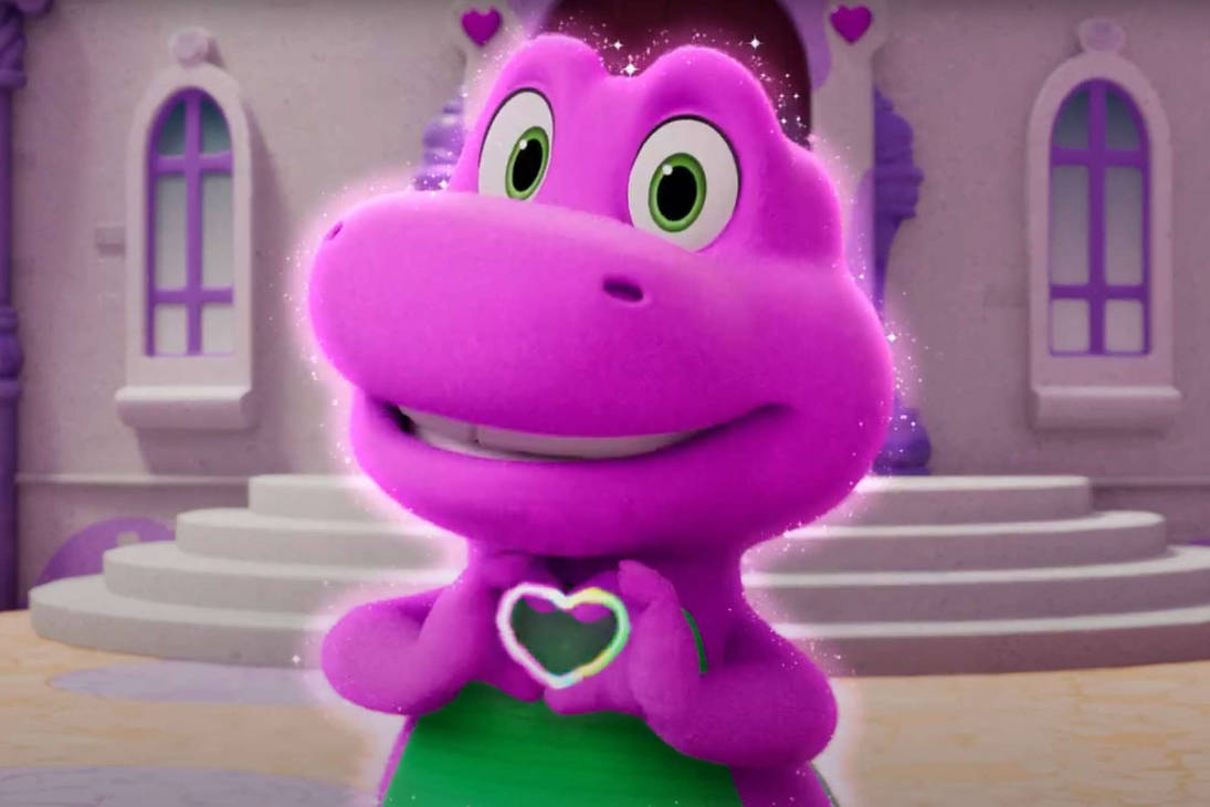 Barney Redesigned Deviantart My Sketch Barney Redesign (Uncomplete) by PurpleDino100 on DeviantArt