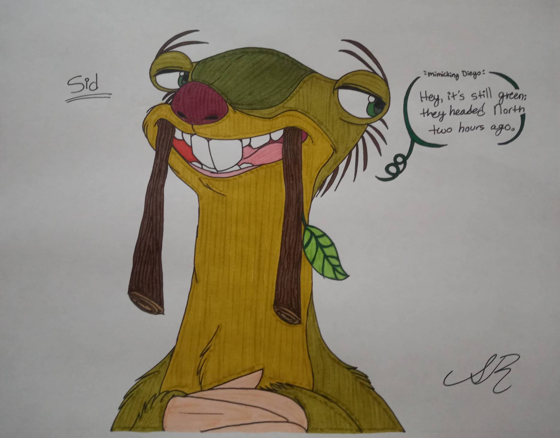 Sid by AwesomeArtMaster15 on DeviantArt