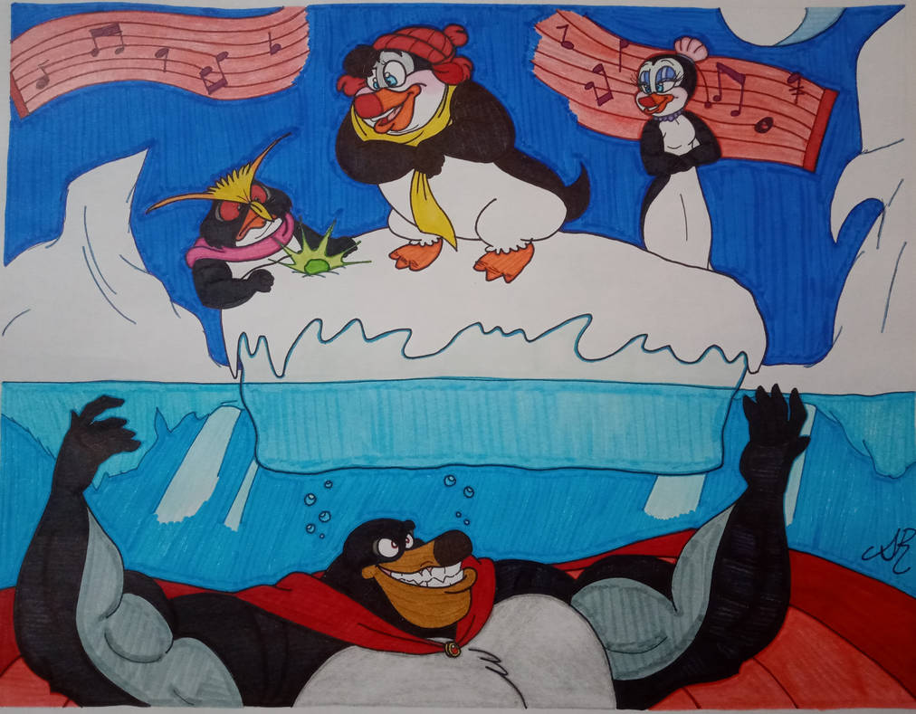 The Penguin and The Pebble by AwesomeArtMaster15 on DeviantArt