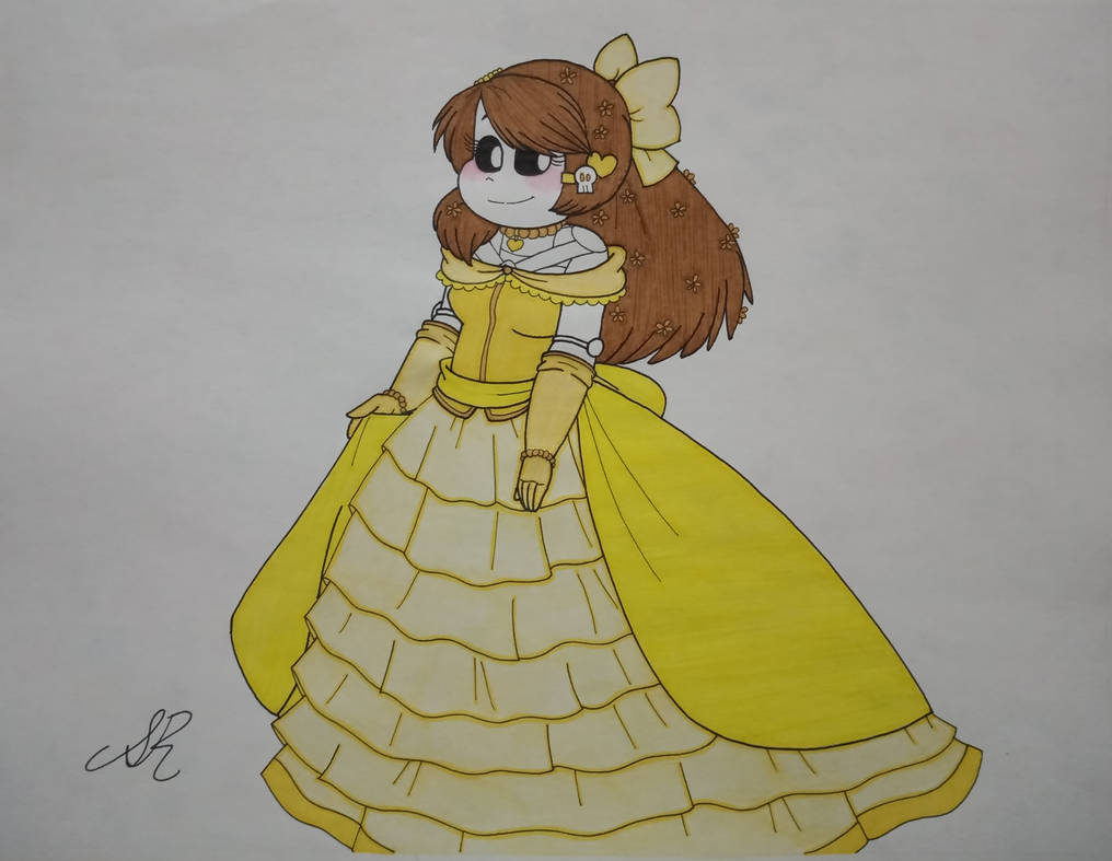 Spring Ball Dress by AwesomeArtMaster15 on DeviantArt
