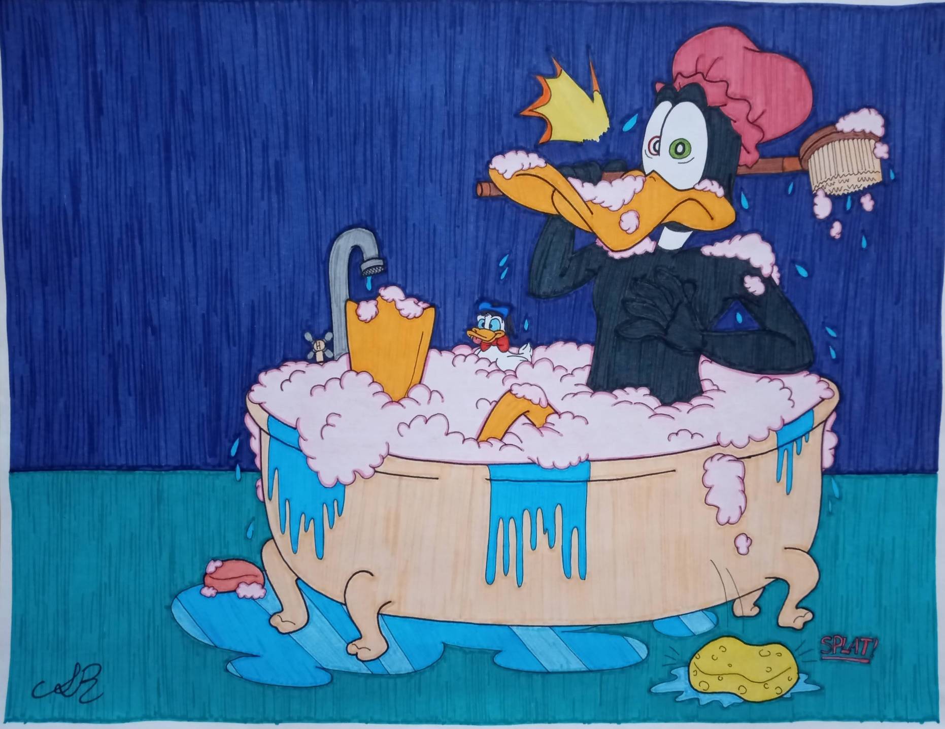 Deviantart Rabbit Bath An Awkward Bath by AwesomeArtMaster15 on DeviantArt