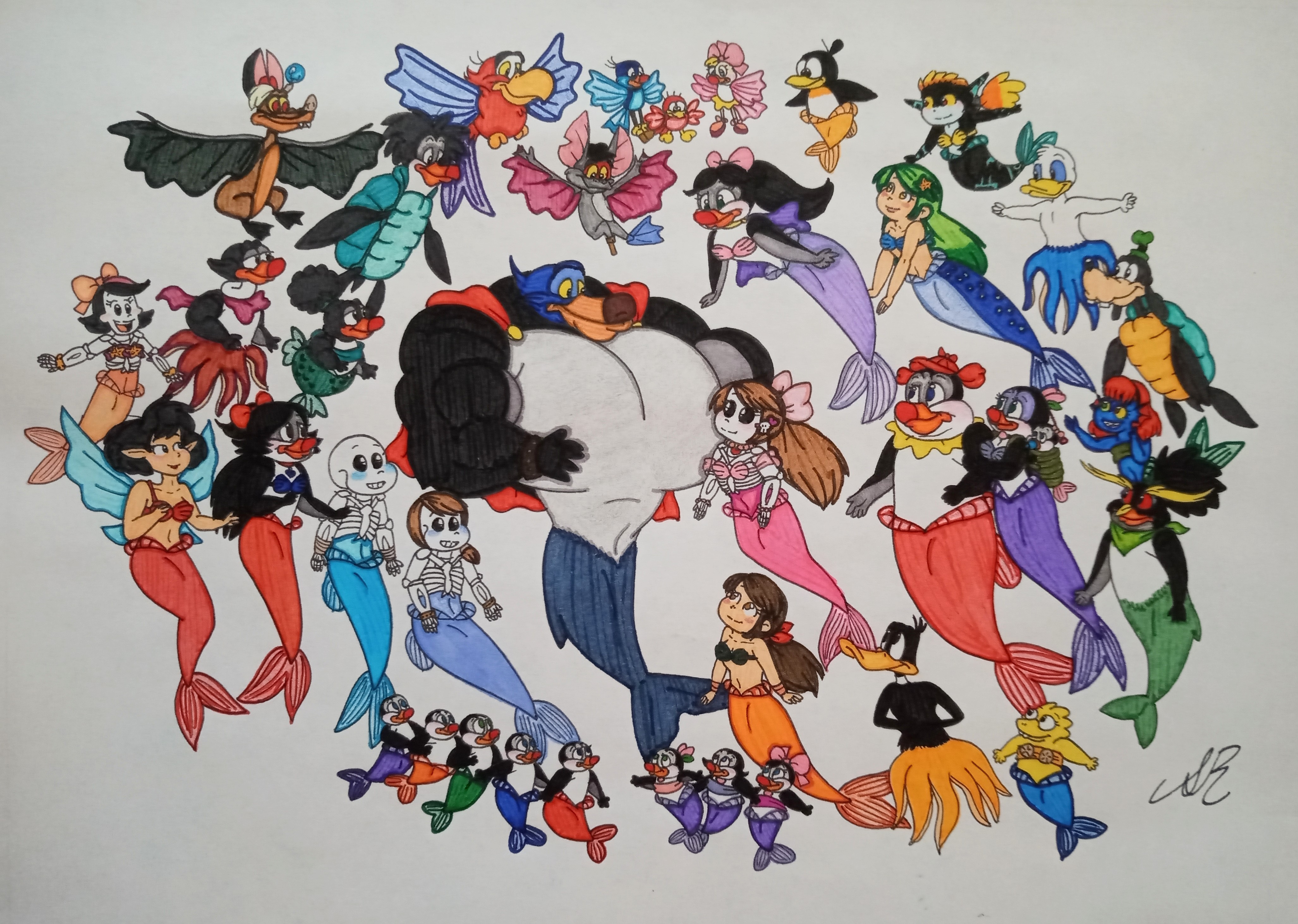 Ocean Ranger Team Deviantart The Aquatic Gang by AwesomeArtMaster15 on DeviantArt